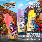 Stag Bar Jagger Pro 40K puffs master case 120 pack bulk UK distribution