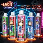 Uor Crystal 12000 puffs bulk 120 pack master case UK wholesale