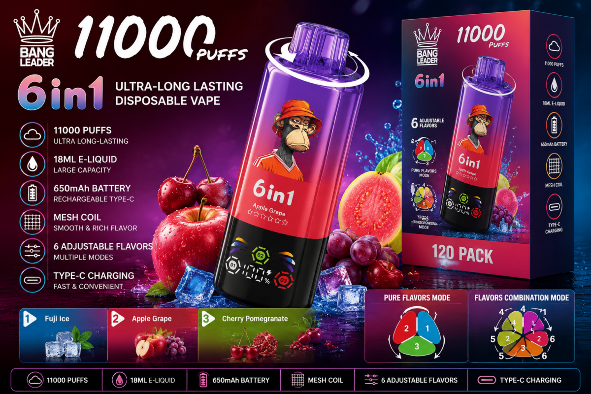 Bang Leader 110K Wholesale Investment High Capacity Disposable Vape UK Distributor